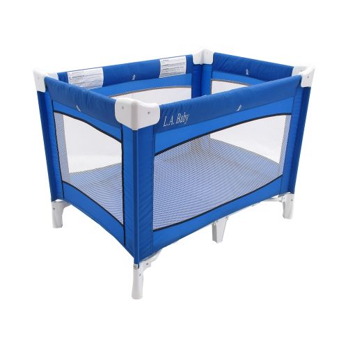 Commercial Play Yard, 30.5Wx30.5Hx43.5L, Royal Blue